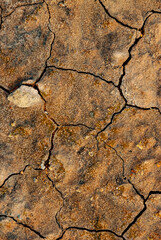 cracked ground with cracks, its notoriety chiefly because of its sulphurous mud springs called solfataras and steam springs called fumaroles.