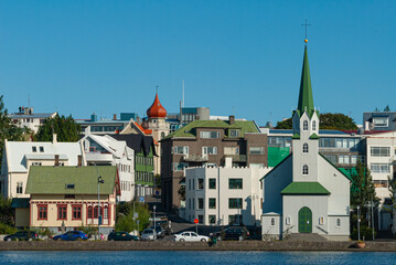 Obraz premium Reykjavik, capital city of Iceland