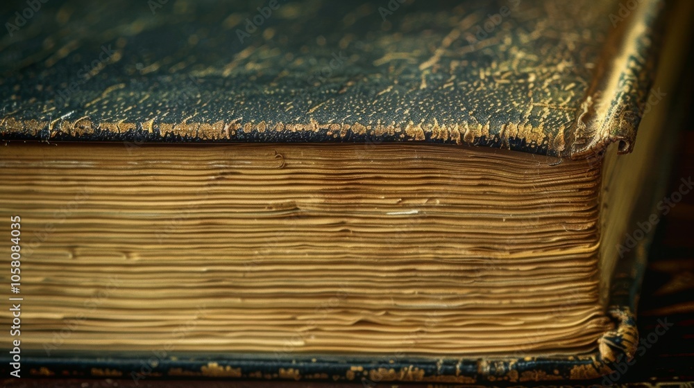 Aufkleber an indepth view of a prop book used in a popular play representing the attention to detail and accur