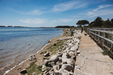 Fototapeta premium Emsworth coastline Hampshire