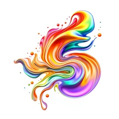 abstract background with waves