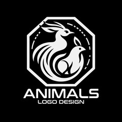 Animals Vector Logo Design