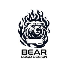 Bear Vector Logo Design