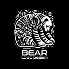 Bear Vector Logo Design