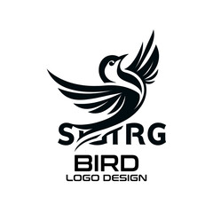 Fototapeta premium Bird Vector Logo Design