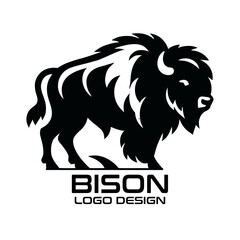 Bison Vector Logo Design