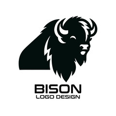 Bison Vector Logo Design