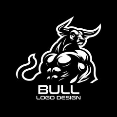 Bull Vector Logo Design