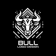 Bull Vector Logo Design
