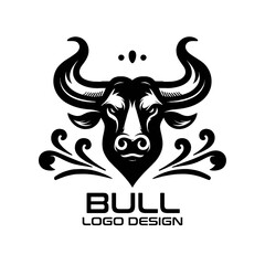 Bull Vector Logo Design
