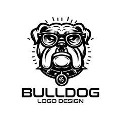 Bulldog Vector Logo Design