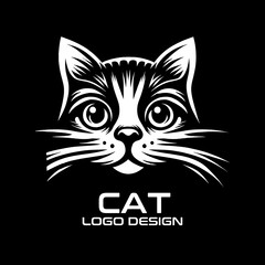 Cat Vector Logo Design