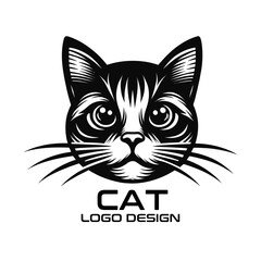 Cat Vector Logo Design