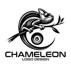 Chameleon Vector Logo Design