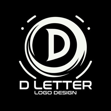 D Letter Vector Logo Design