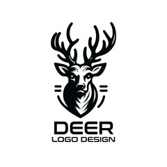 Deer Vector Logo Design