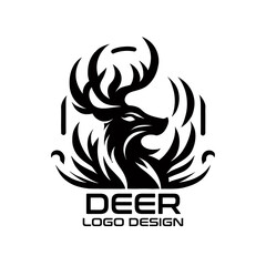 Deer Vector Logo Design