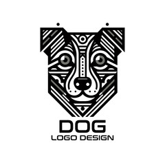 Dog Vector Logo Design