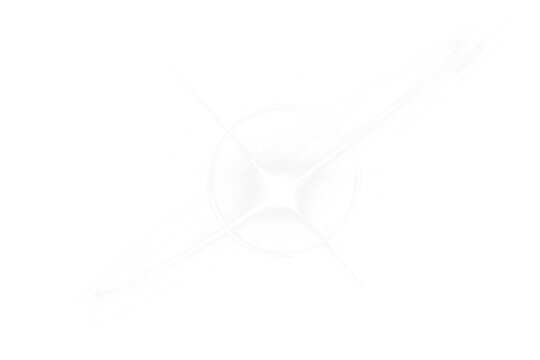 PNG Circle symbol streaking flare light space.