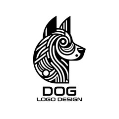 Dog Vector Logo Design