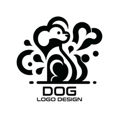Dog Vector Logo Design 