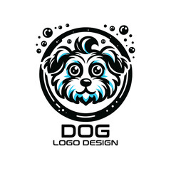 Dog Vector Logo Design 
