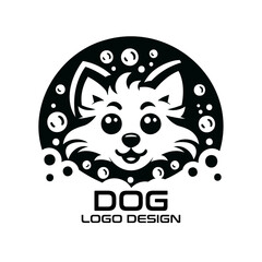 Dog Vector Logo Design 