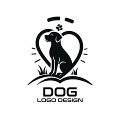 Dog Vector Logo Design 