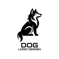 Dog Vector Logo Design 