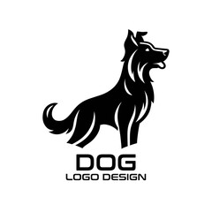 Dog Vector Logo Design 