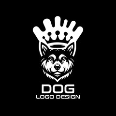 Dog Vector Logo Design 