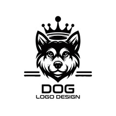 Dog Vector Logo Design 