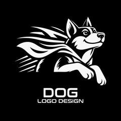 Dog Vector Logo Design 