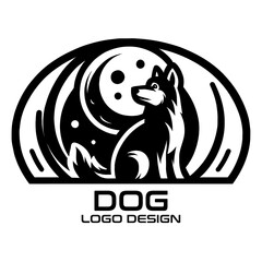 Dog Vector Logo Design 