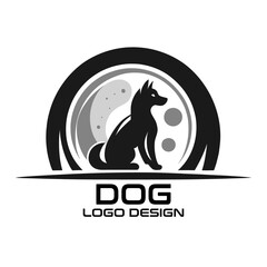 Dog Vector Logo Design 