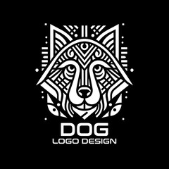 Dog Vector Logo Design 
