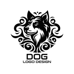 Dog Vector Logo Design 