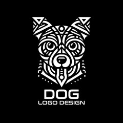 Dog Vector Logo Design 