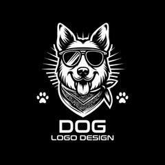 Dog Vector Logo Design 