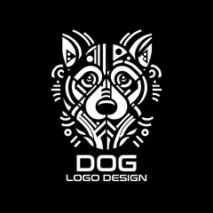 Dog Vector Logo Design 