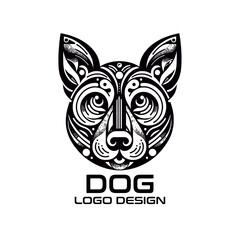Dog Vector Logo Design 