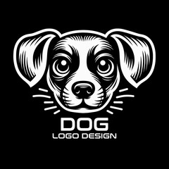 Dog Vector Logo Design 