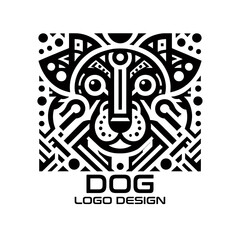 Dog Vector Logo Design 