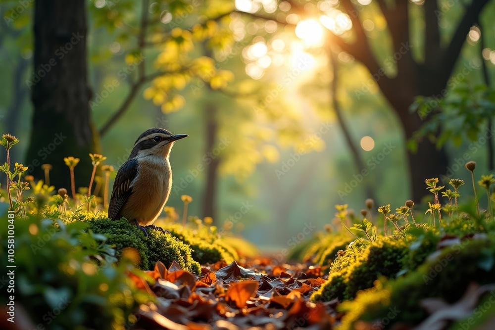 Wall mural  Natures serenity captured in a single frame