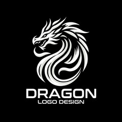 Dragon Vector Logo Design