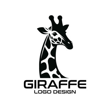 Giraffe Vector Logo Design