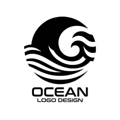 Ocean Vector Logo Design