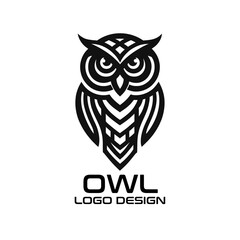 Owl Vector Logo Design