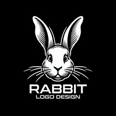 Rabbit Vector Logo Design