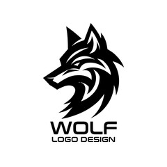 Wolf Vector Logo Design